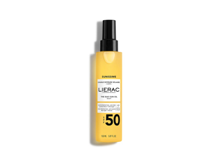 LIERAC LaposHUILE SOY SOL CORPS SPF50 150ML