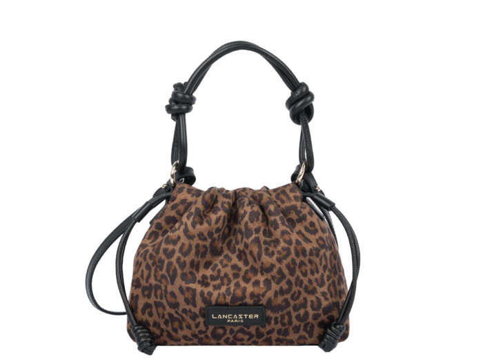 Lancaster Jungle Sac Besace 518-094 Marron Léopard