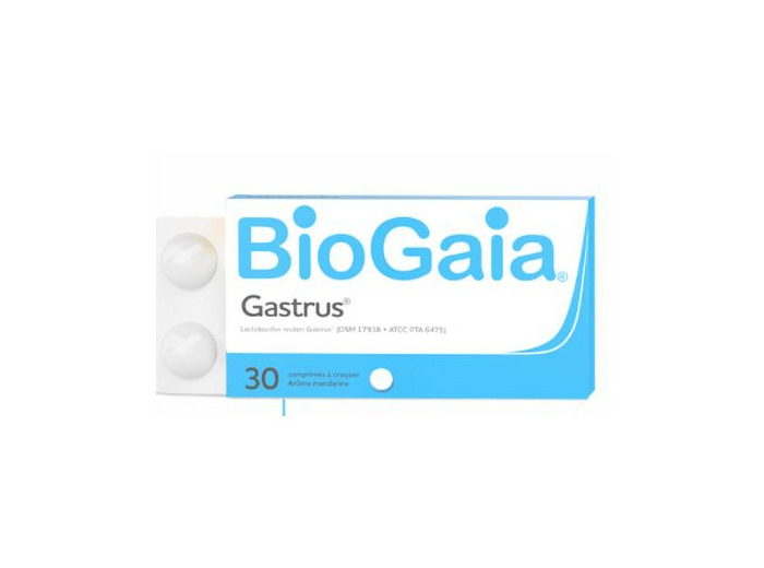 BIOGAIA GASTRUS BTE 30COMPRIMES