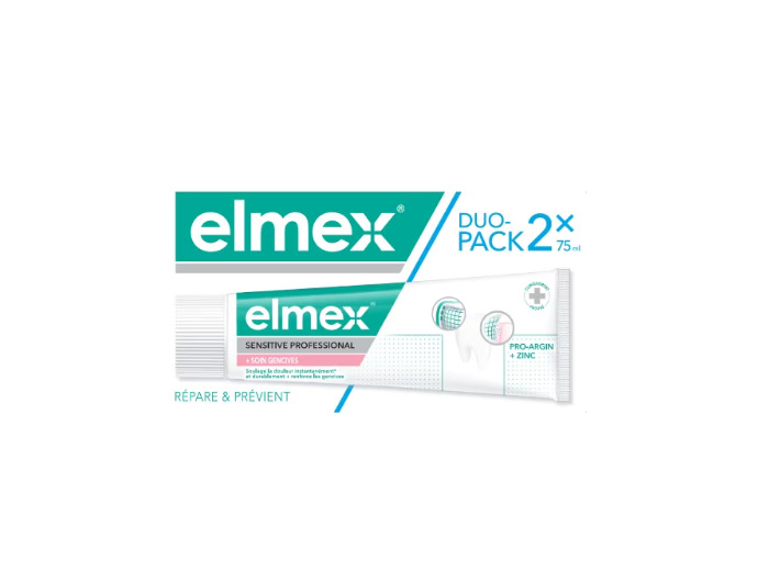 ELMEX DENT SENS PRO RampP 75ML X2
