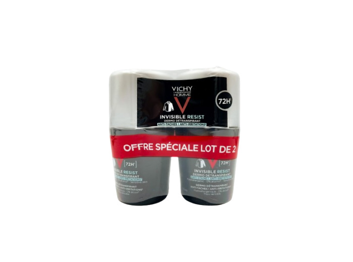 VICHY H DEO ROLLON 72H INVISIBLE RES DUO