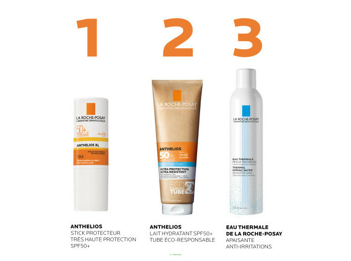 Stick pour Zones sensibles au soleil Spf50+ 9g Anthelios XL Levres et visage La Roche-Posay
