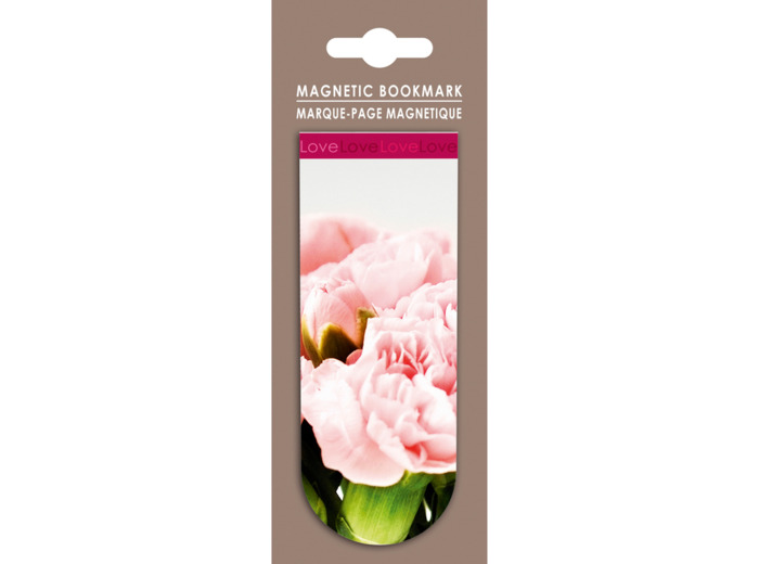 Marque-page magnétique "Rosalie" - Oeillet