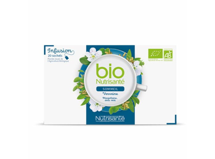 Bio Infusion Sommeil 20 Sachets Nutrisante