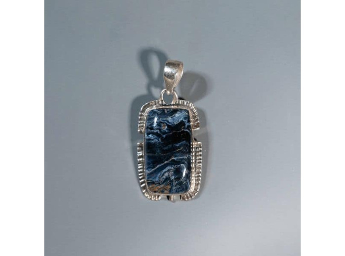 Pendentif pietersite monture argent 925/000 (vendu sans chaine) BG14 olpa908