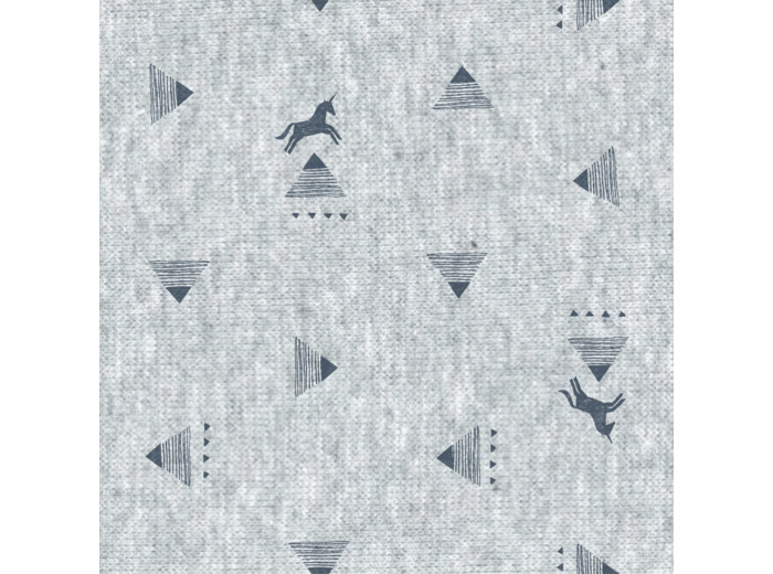 Tissu jersey Unicorn Géo, Katia fabrics