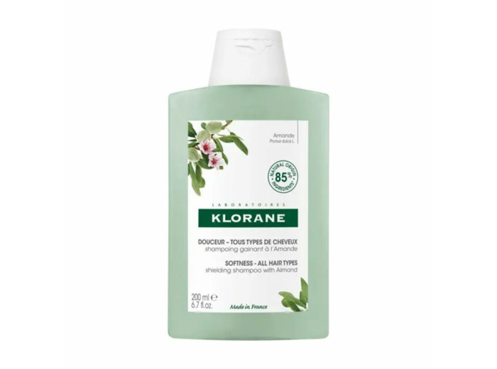 Shampooing Gainant 400ml Amande Tous types de cheveux Klorane