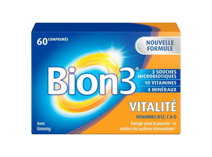 Vitalité 60 Comprimes Bion 3