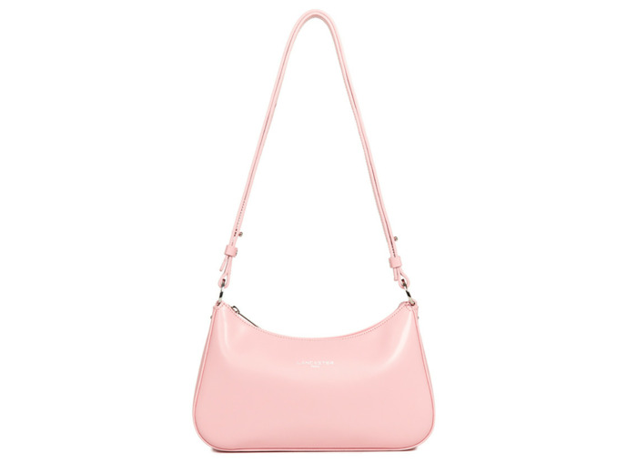 Lancaster Suave Ace Sac Baguette Trotteur 433-22 Rose Fumé