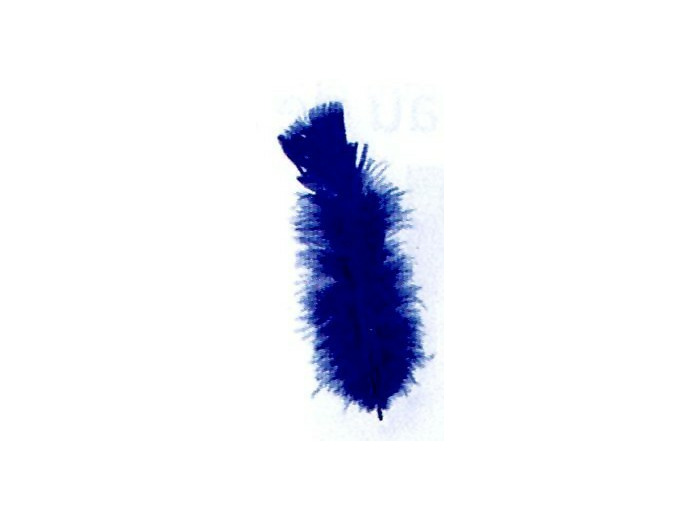 Plumes de dinde - Bleu foncé