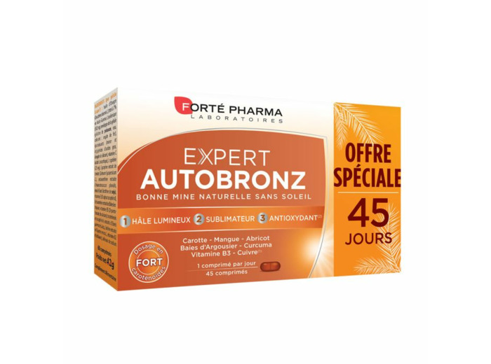 Autobronz 45 comprimés Expert Forté Pharma