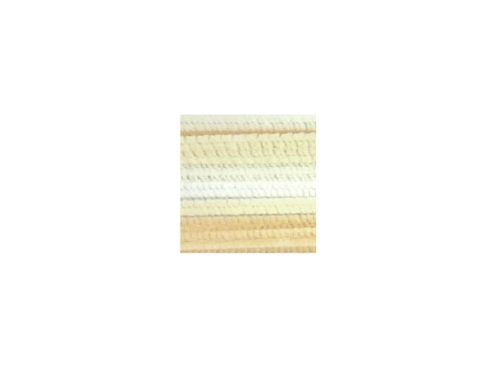 Fils chenille 6 mm - Camaïeu Beige