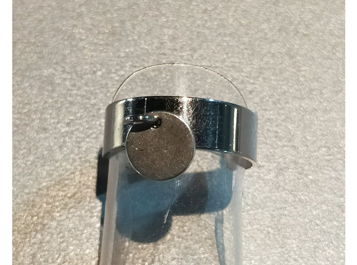 Bague petite pampille 7mm