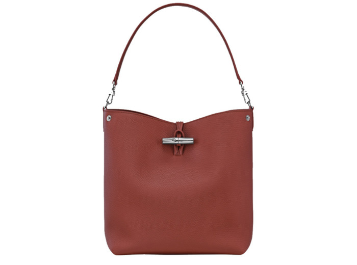 Longchamp Roseau Sac Porté Epaule M Châtaigne