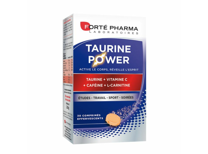 Taurine Power 30 Comprimes Effervescents Forté Pharma