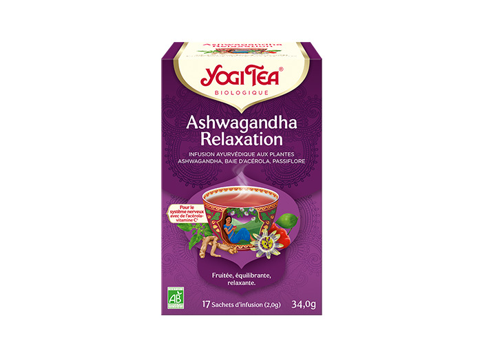 YOGI TEA ASHWAGANDHA RELAXATION 34G