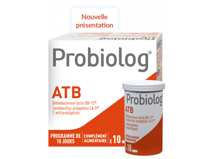 PROBIOLOG ATB DUOACTIF GELU 10