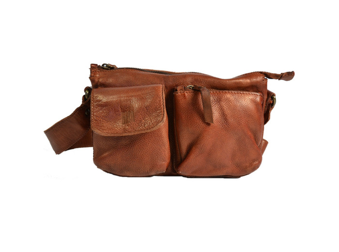 Biba Keno Sac Camera Multi-poches Cuir KEO1L Cuero