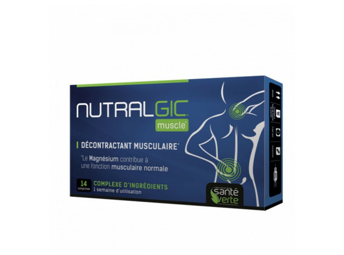 Muscle 14 Comprimes Nutralgic Sante Verte
