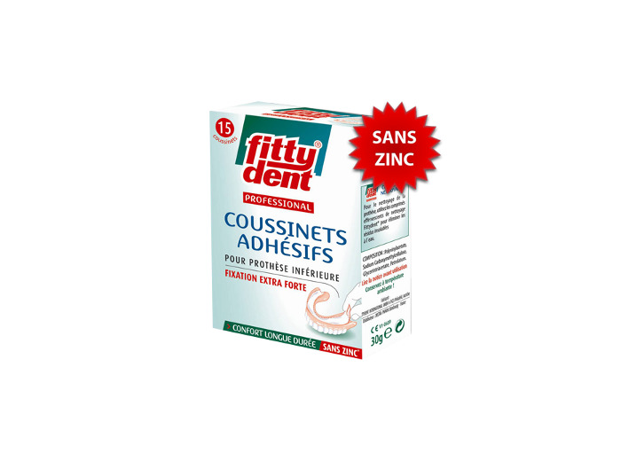 FITTYDENT PROFESS COUSS ADHES S/ZINC 15