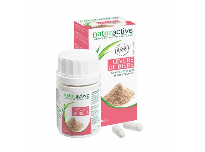 Levure de Bière Bio x60 gélules Naturactive