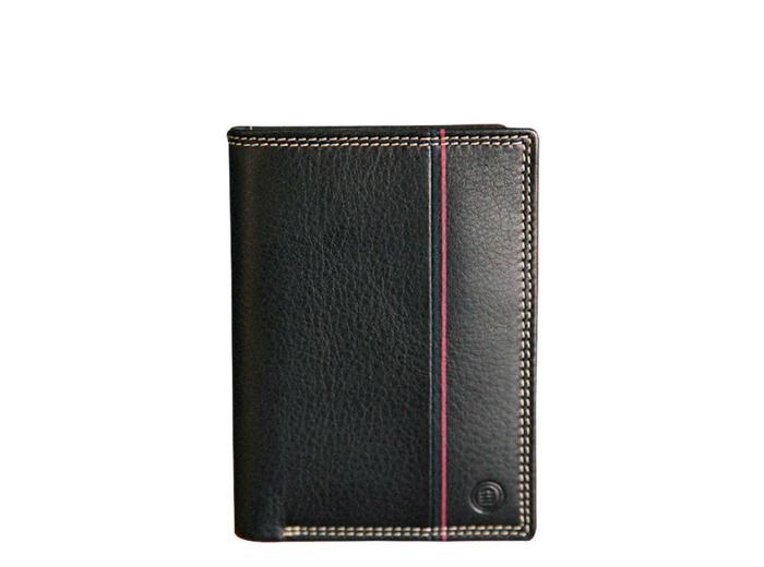 Serge Blanco Vancouver Mini Portefeuille Cuir VAN21052 Noir