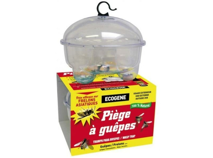 Ecogene - 001313 - Piège à guêpes écologique Repousse-pesticides Unique