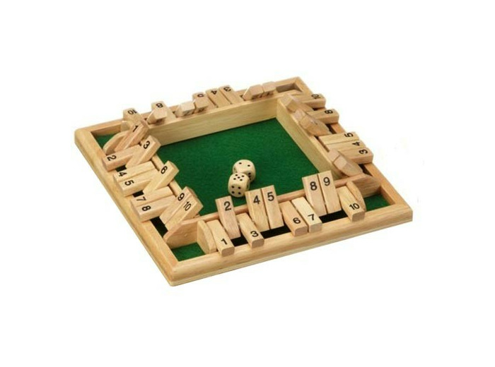 Shut the box 10 4 joueurs