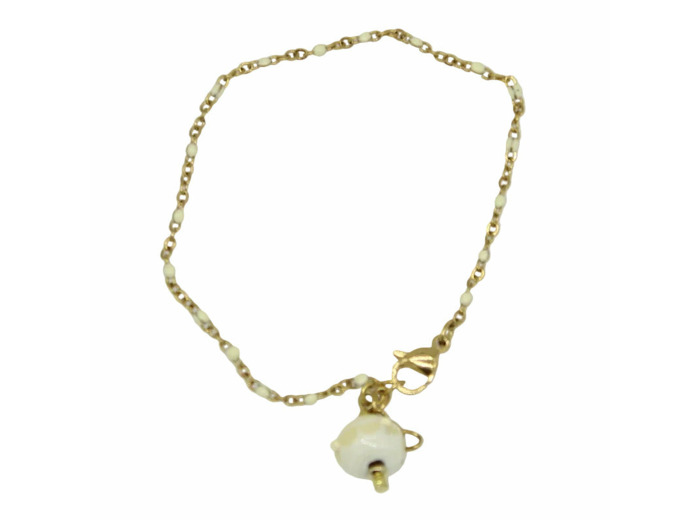 Bracelet chaine émail DUNE