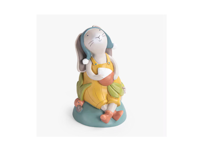 Tirelire lapin "trois petits lapin"