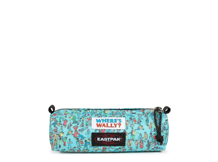 Eastpak Benchmark Single Trousse Where Is Wally Pattern Blue