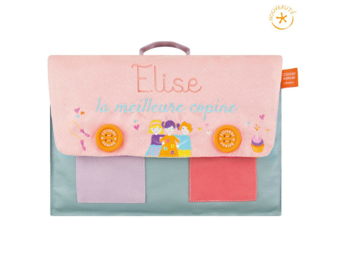 Cartable tissu - La meilleure copine