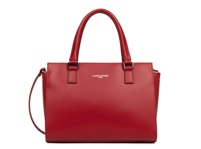 Lancaster Constance Sac Porté Main 437-03 Carmin