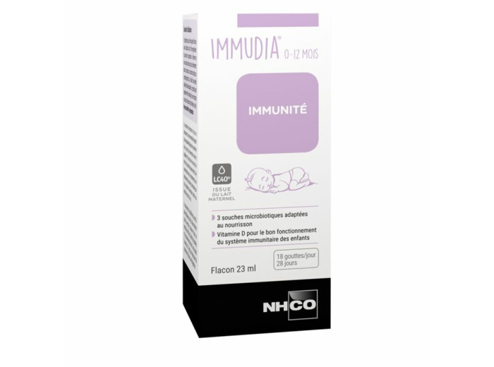 Immudia 0-12 mois 23ml Optimage Nhco Nutrition