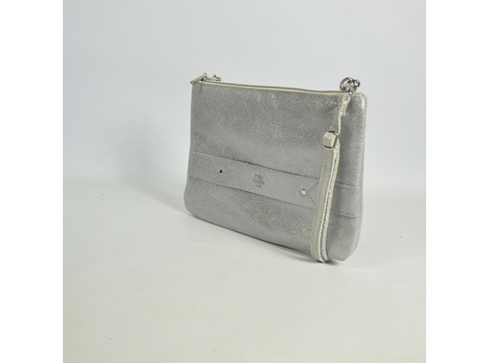 Mila Louise Nina X Pochette À Paillettes Silver