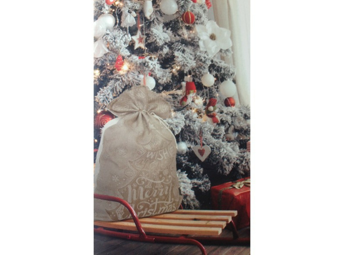 Sac arbre de Noël à broder, DMC