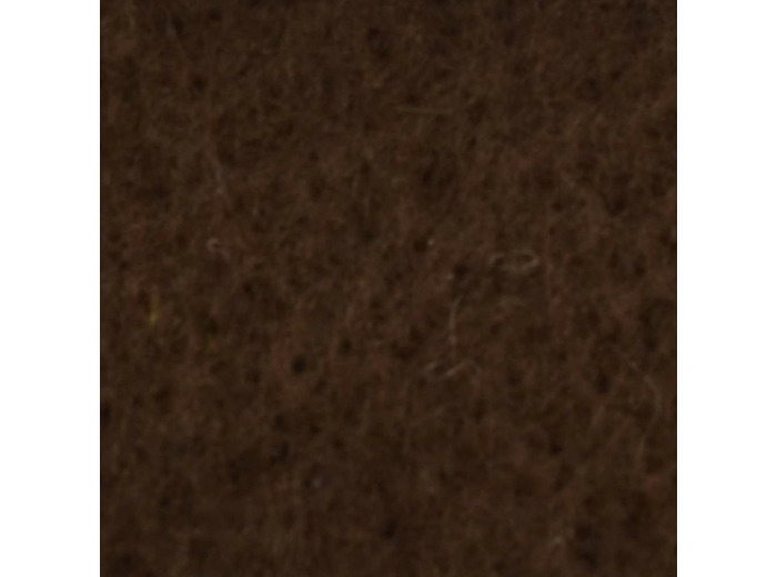 Feutrine créative - 20 x 30 cm - Marron foncé