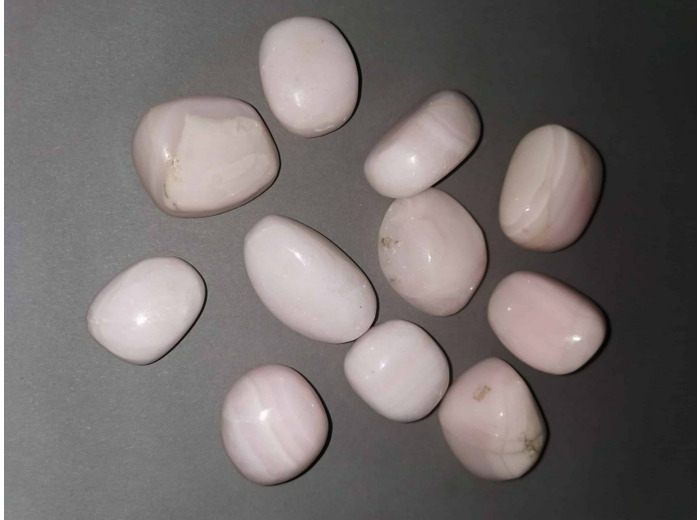 Mangano calcite taille XL pierres roulées