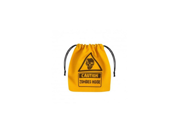 Sac à Dés Zombie - Jaune & Noir