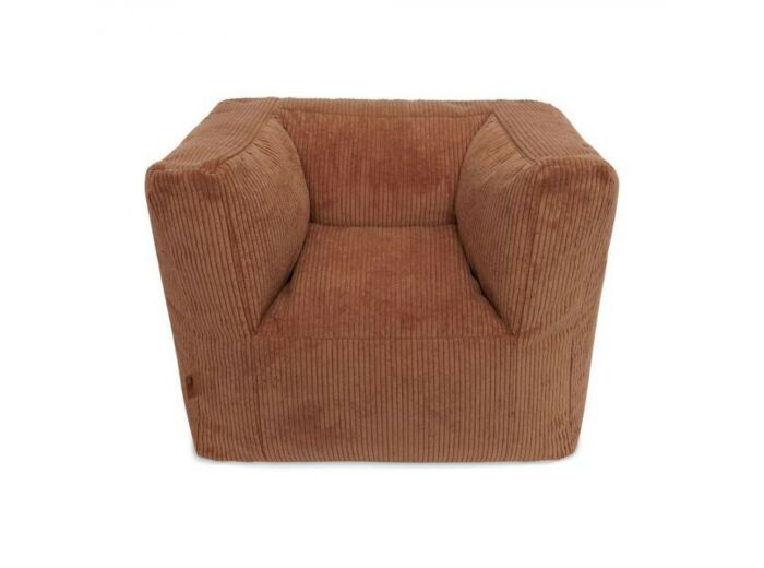 Fauteuil pouf Corduroy Caramel