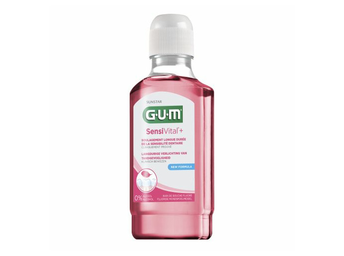 Bain De Bouche Dents Sensibles 300ml SensiVital+ Gum