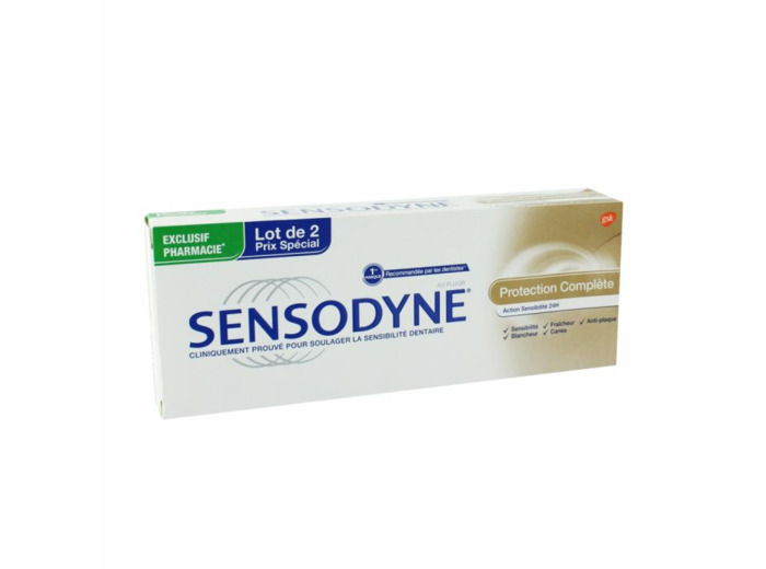 SENSODYNE DENT CPT LOT 2X75 ML