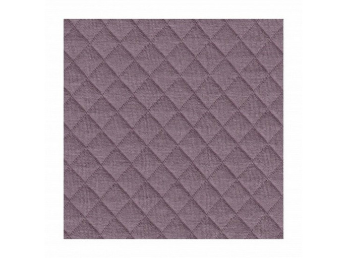 Tissu France Duval jersey matelassé figue