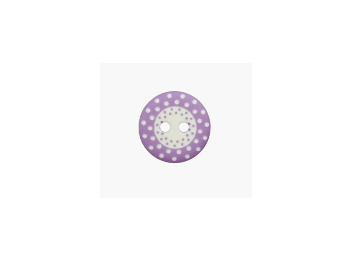 Bouton lilas15 mm