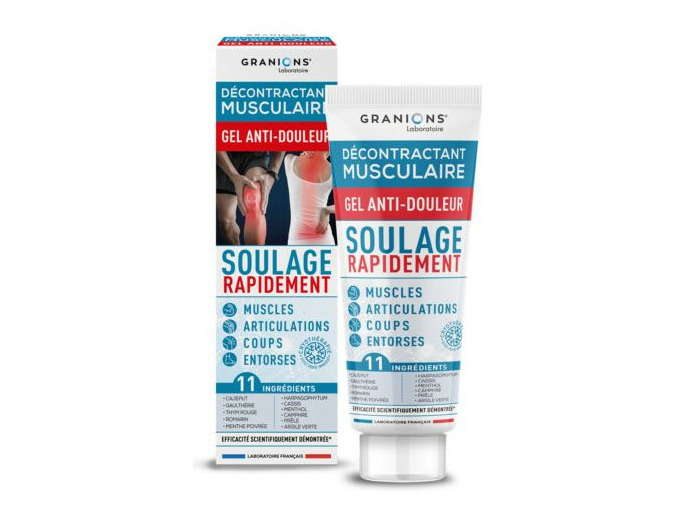 Granions Décontractant Musculaire Gel Anti-Douleur 100 ml