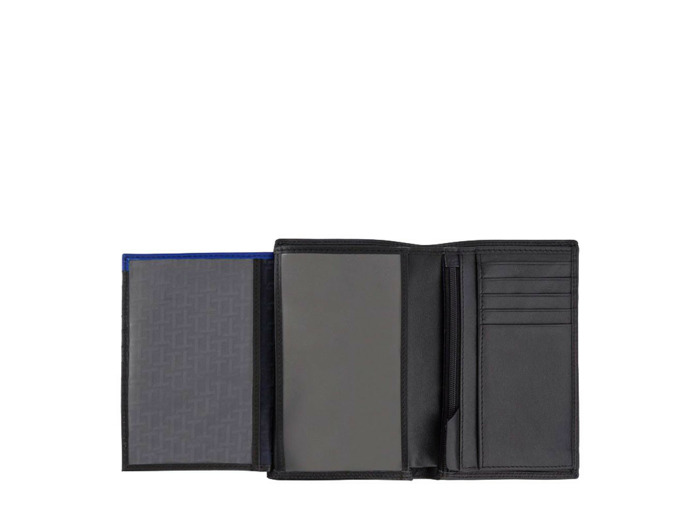 Le Tanneur Martin Grand Portefeuille Vertical 2 Volets Noir