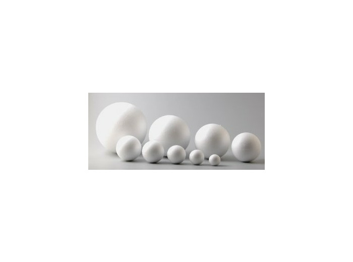 Boule en styropor - 50 mm