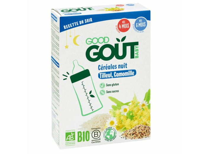 GOOD GOUT BABY-CEREALES NUIT 200G