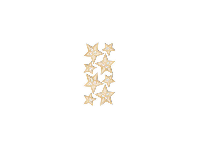 Sticker 3D "Etoiles or"