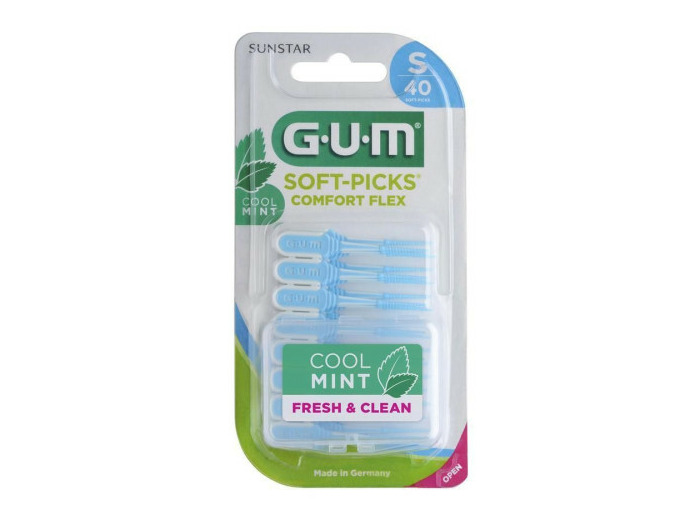 GUM SOFTPICKS 669 S/40 COMF FLEX MINT